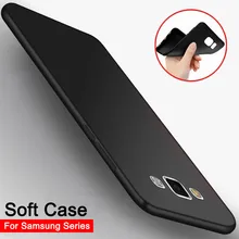 Ультра тонкий матовый мягкий чехол для samsung Galaxy J3 J5 J7 A3 A5 A7 S9 S8 плюс S7 Edge Note 8 9 силиконовый чехол с крышкой
