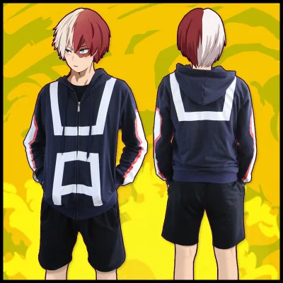 Boku no Hero academic OCHACO URARAKA Midoriya Izuku Bakugou Iida толстовка с капюшоном Джек Косплей