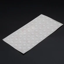 50 шт./упаковка силиконовая мини-резинка для ног прозрачные буферные подушки для бампера самоклеющиеся домашние двери шкафа закрывающие буфера