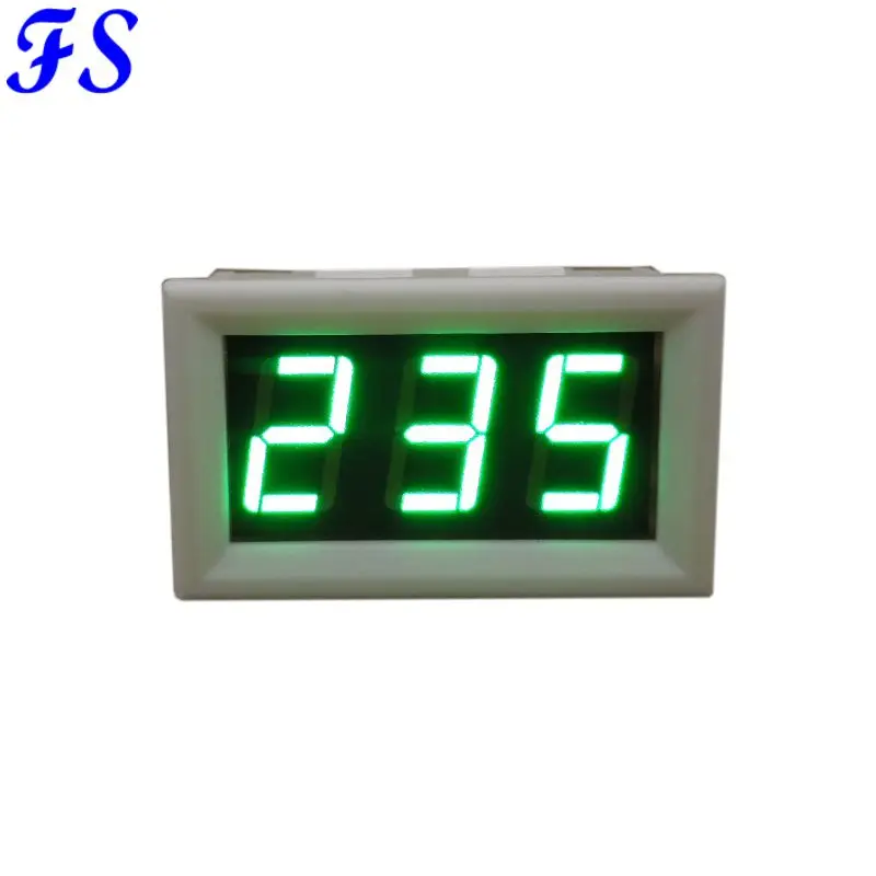 Power Supply DC3.3-30V LED Digital Voltmeter DC 10V 30V 100V 300V 600V Voltage Tester Volt Meter Panel White Cover | Инструменты