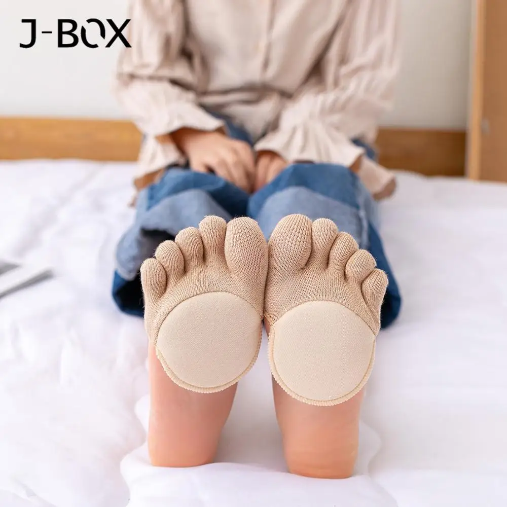 J Box Women Short Ankle Boat Low Cut Socks Girl Half A Palm Socks Short