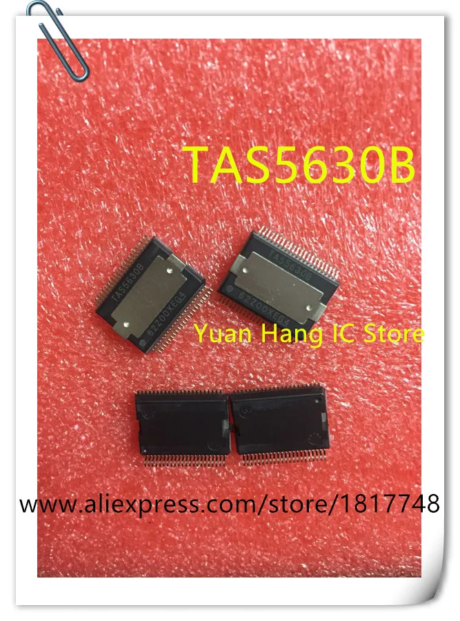 1PCS TAS5630BDKDR TAS5630 TAS5630B HSSOP 44 Stereo D class amplifier new original