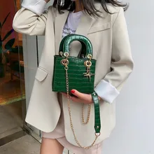 Роскошные женские сумки, Дизайнерские Сумки из искусственной кожи аллигатора, женские сумки, маленькие женские сумки, брендовые сумки через плечо для женщин