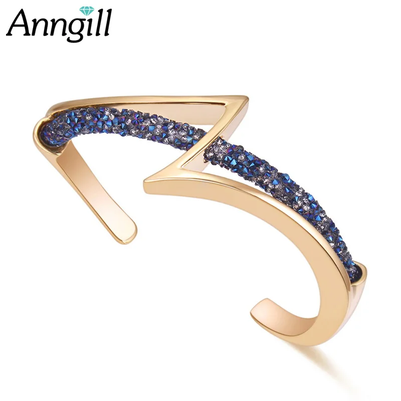 Женский Браслет-манжета с кристаллами Swarovski | Украшения и аксессуары