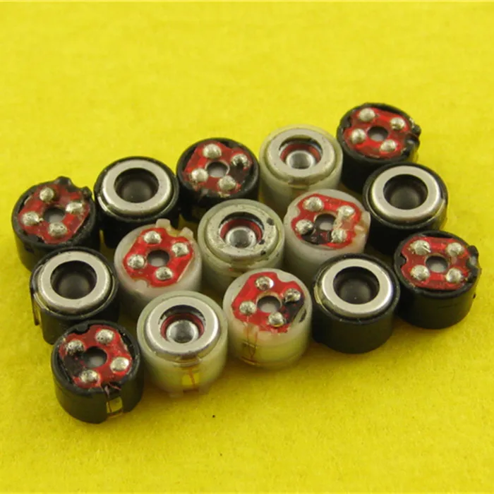 

Diy 6mm earphones speaker 6mm speaker unit 2pcs white color