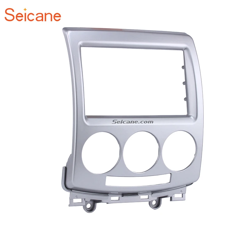 

Seicane 2Din Radio Installation Dashboard Fascia Auto Stereo Frame CD DVD Refitting Panel For Mazda 5 2010