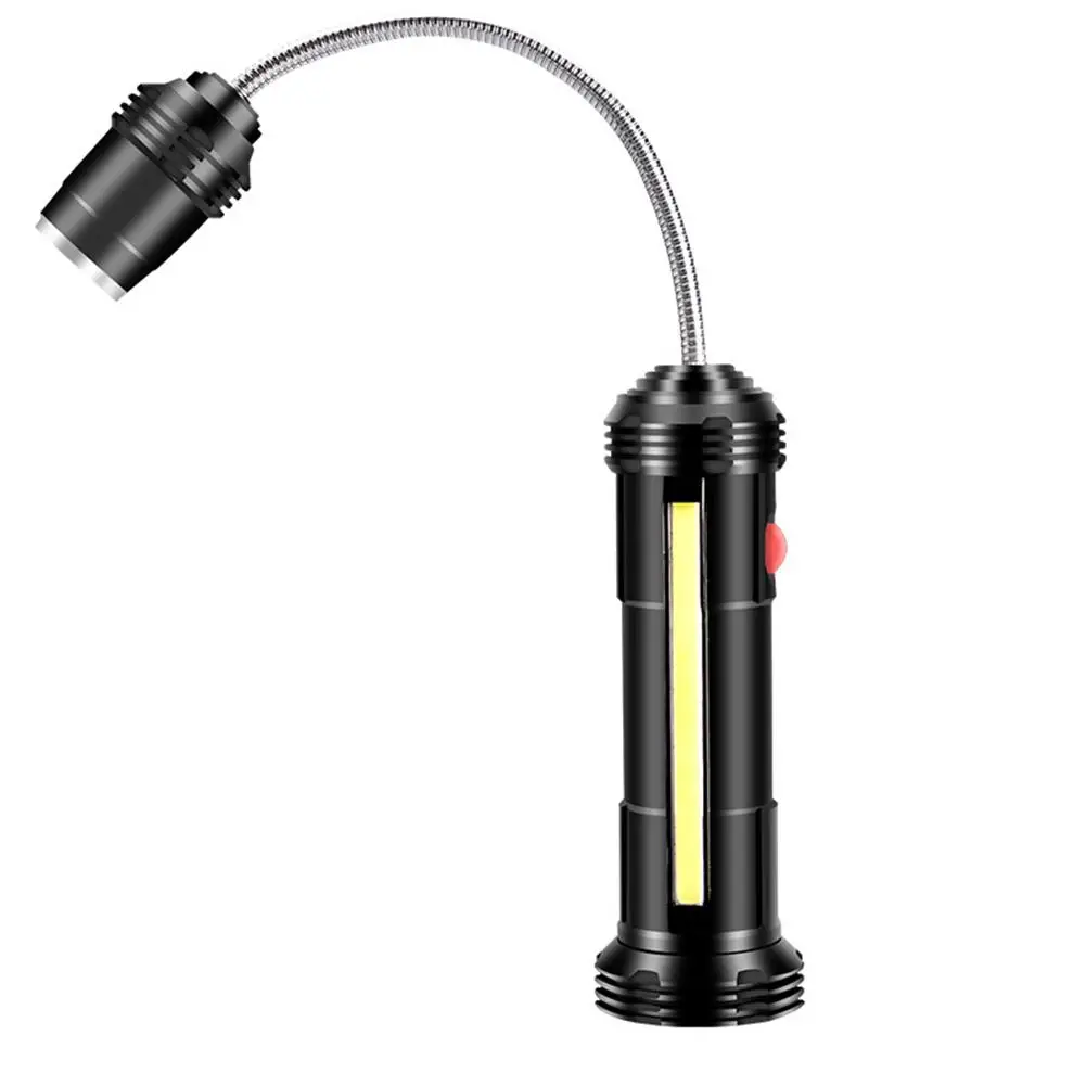

Ultra-Bright LED Multi-function Working Light Camping Light Magnetic Barbecue Grill Light USB Recharging Focusing Flashlight