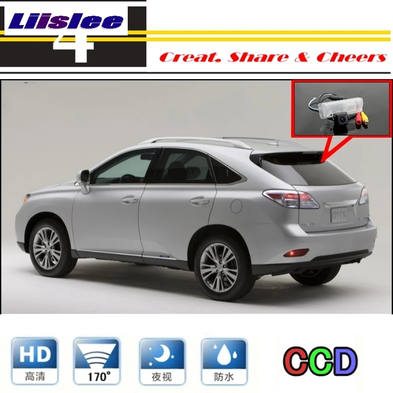 Liislee Car Camera For Lexus RX450h RX350 RX270 AL10 2008~2014 High Quality Rear View Back Up Camera For PAL NTSC Use RCA