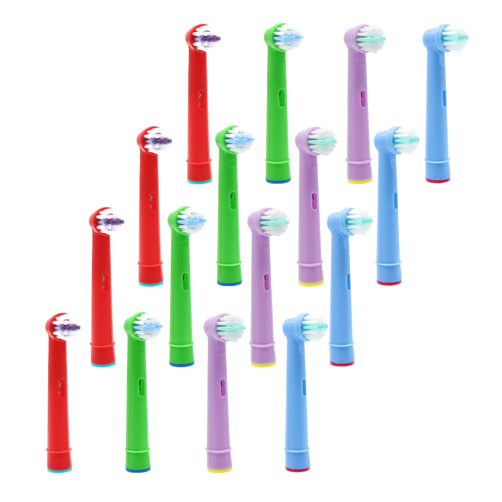 

16pcs Replacement Kids Children Tooth Brush Heads For Oral-B Electric Toothbrush Fit Advance Power/Pro Health/Triumph/3D Excel
