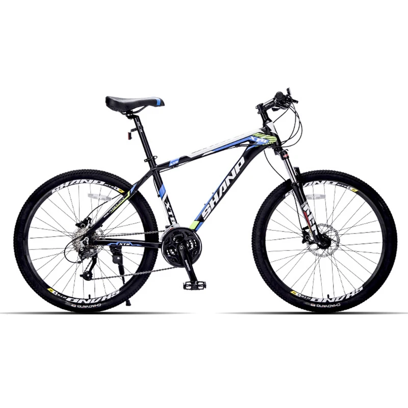 

Shanp mountain bike aluminum wax 27 speed microshift 26 "wheels hydraulic / mechanical brakes