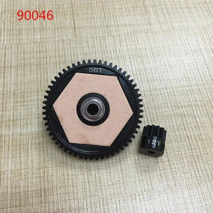 Стальная зубчатая шестерня KYX 12T 56T мотор для Axial RR10 90048 радиоуправляемого