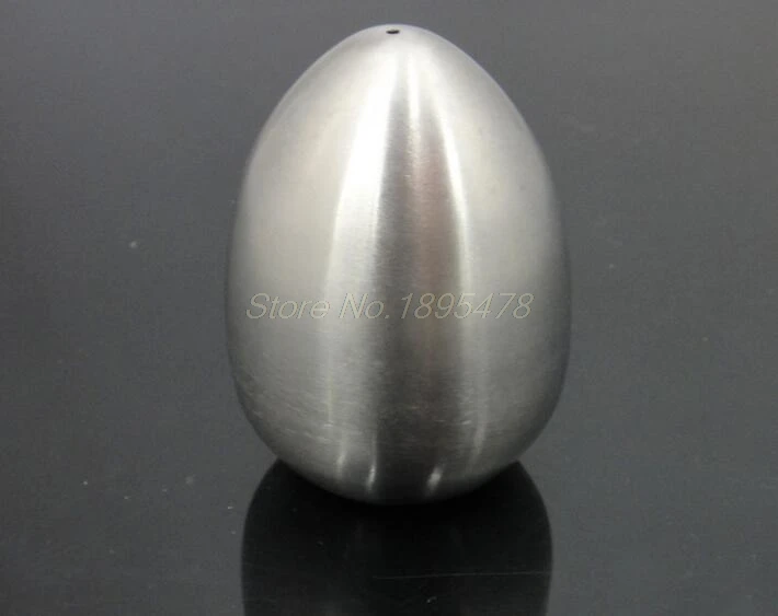 100PCS Salt Glass Pepper grinder Shaker  Egg Shaped Kitchen Gadgets Container Condiment Holder grinding bottle