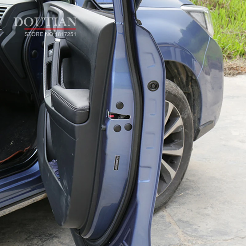 

Car-styling door Lock screw protection cover For toyota c-hr chr 2017 2018 accessories Exterior decoration