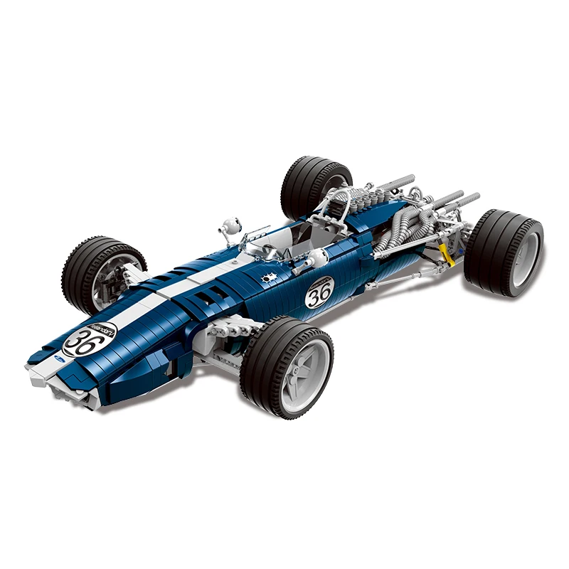 

XB-03022 1758pcs Super sports car blue speed racing Set Educational Building Blocks Bricks Toy Model children gift
