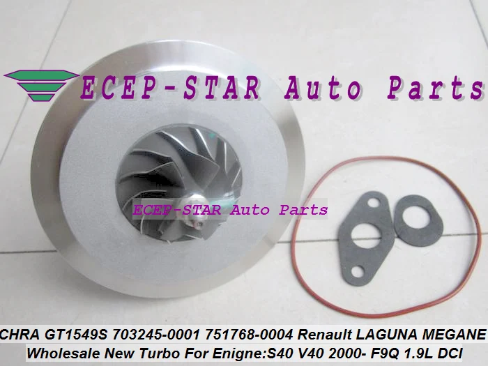 Turbo CHRA Cartridge Turbine GT1549 703245 703245 0002 for Renault Laguna Megane SCENIC TRAFIC For Volvo