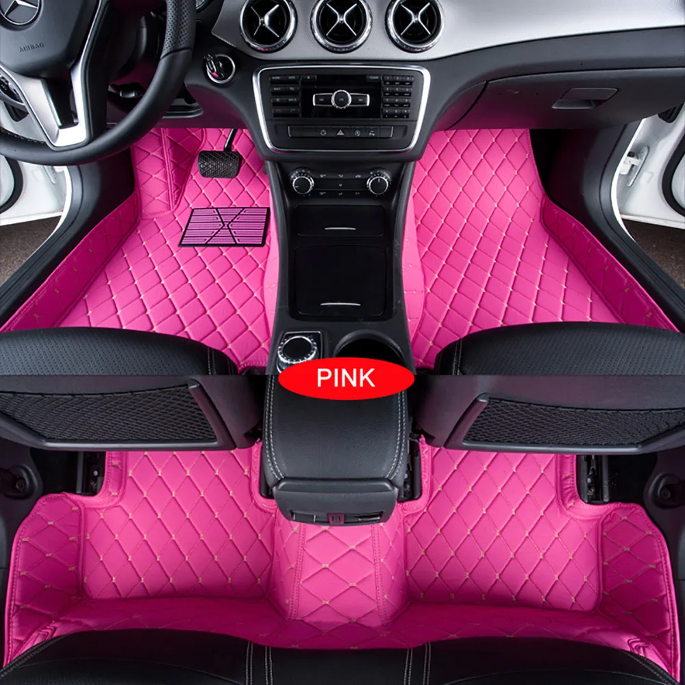 Car Floor Mats Case For Toyota Sequoia 2 3 Rows Customized Auto 3d