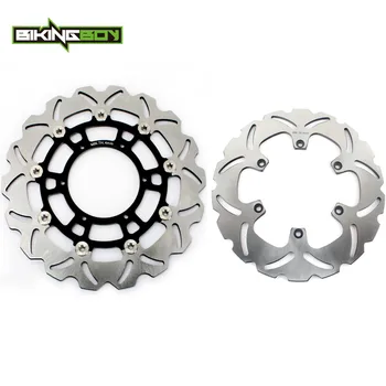 

BIKINGBOY Front Rear Brake Discs Rotors Disks F 650 CS GS ABS F650 GS DAKAR 07 06 05 04 03 02 01 F 650 ST G 650 GS SERTAO 12-14