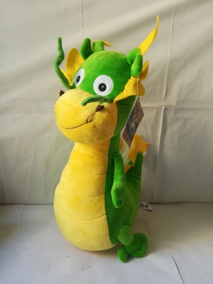 large stuffed dragon