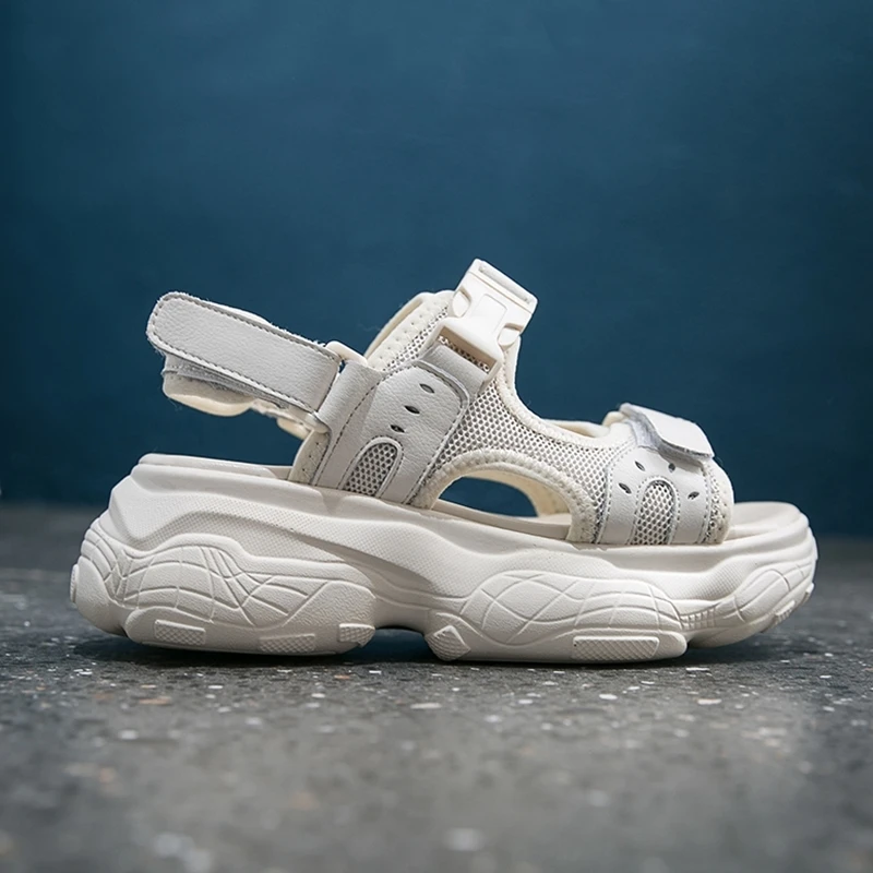 

New Women's Roman Gladiator Sandals Fashion Summer Thick Sole Platform Ladies Shoes Buckle Beach Sandals Woman Sandalia Feminina