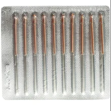 0.25/0.30/0.35/0.40mm 5*100pcs / box Copper handle Acupuncture Needles Disposable Sterile Chinese Traditional Needles 2 boxes acupuncture disposable needles 500 pieces box and 100 pieces box needles without tube acupuncture needles