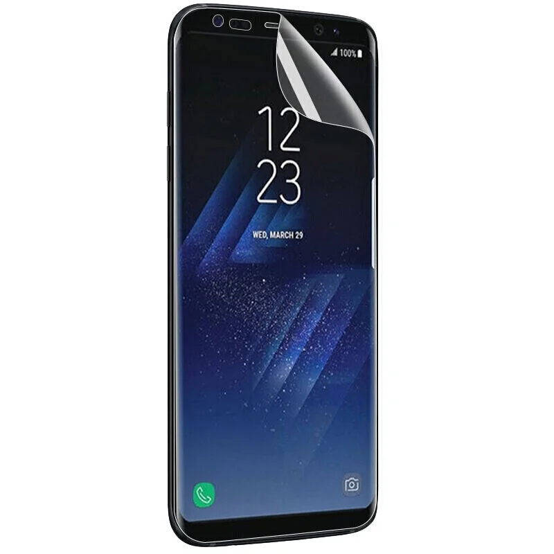 Защитная пленка Full HD против падения для samsung Galaxy S9, ультратонкое стекло, защитное для samsung S8, Note 8, S9, S8 Plus, мягкое домашнее животное