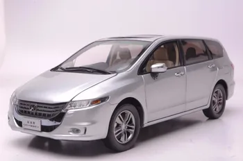 

1:18 Diecast Model for Honda Odyssey 2013 Silver MPV Alloy Toy Car Miniature Collection Gifts Van