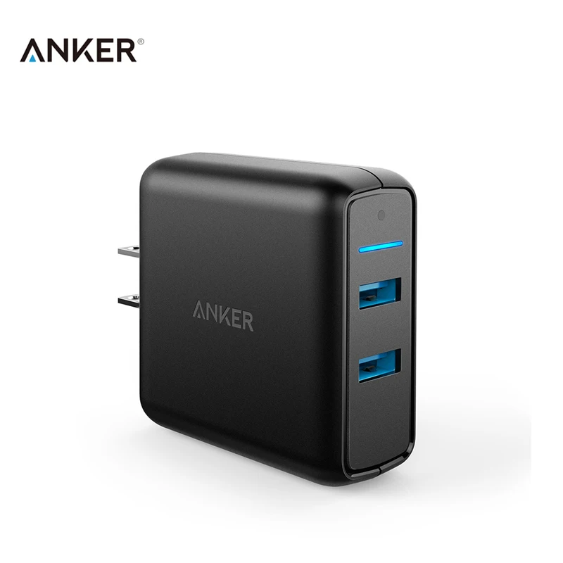 Anker Quick Charge 3.0 2 Port USB Charger 3A with QC3.0 USB Wall Charger PowerPort Speed 2 for