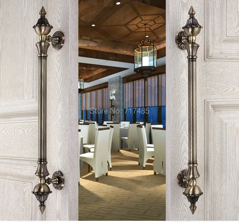 

ANTIQUE 612mm Length Sliding Door Handle Zinc Alloy Door Pulls