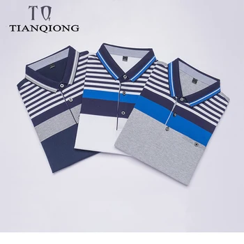 

Pack of 3 pieces Tops&Tees Men's Polo shirts Business men brands Polo Shirts 3D embroidery Turn-down collar mens polo shirt