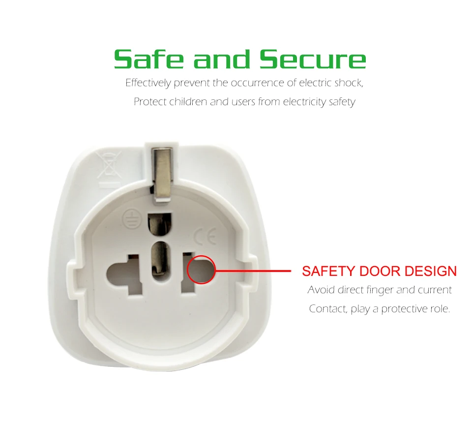 1PC Electric Plug power Socket Adapter Australia Travel Adaptor EU US TO AU socket AC Power Charger Converter 10A 250V (10)