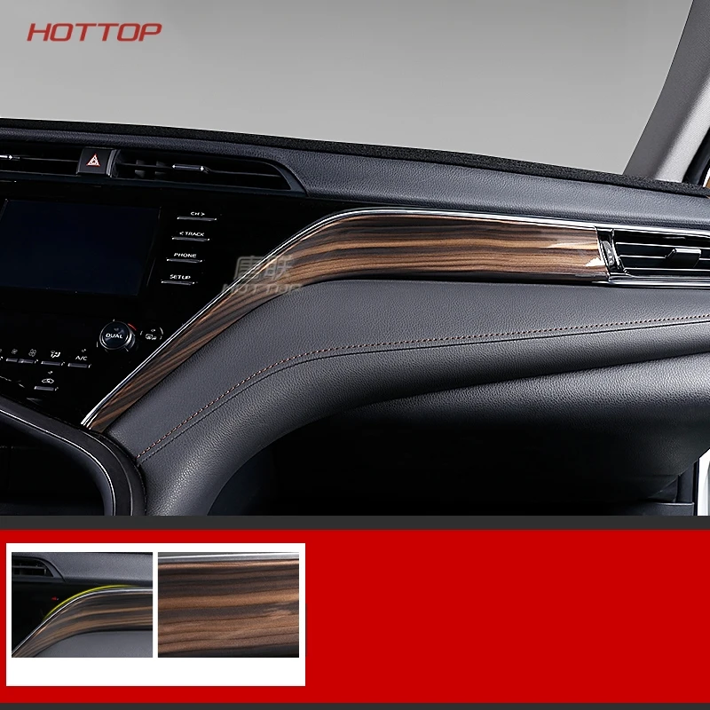 Topunion ABS панель приборной панели Copilot декоративные полосы обшивка авто аксессуары