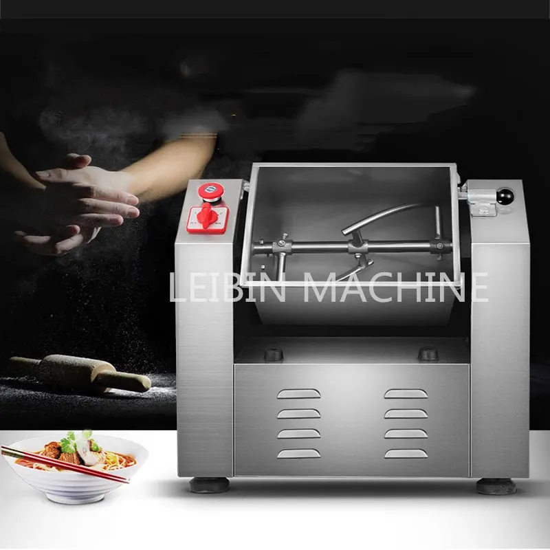 Electric Commercial Kneading Machine Stainless Steel Knead Dough Mixer