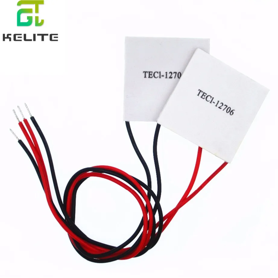 TEC1-12710 Heatsink Thermoelectric Peltier Cooler Cooling Module 40mm x 40mm