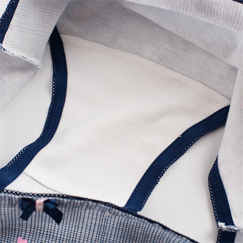 4Pcs / Lot Hot Sale women's Panties New Sexy Calcinha Female Casual Cute Girl Tanga Cotton Underwear Cats printed Women Briefs