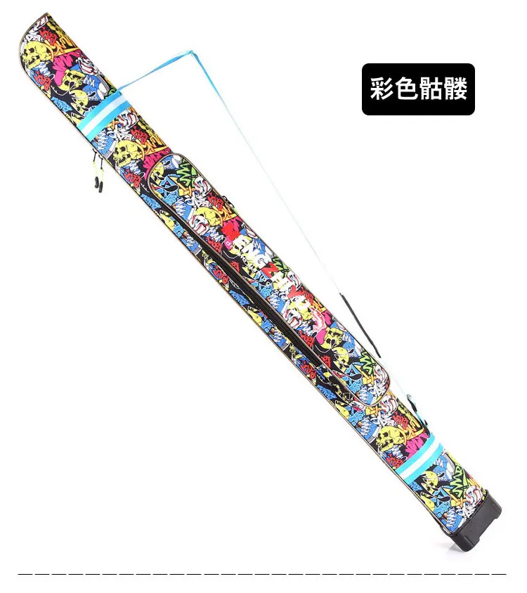 Vara de Pesca Acolchoado de Pesca Bolsa de Artes de Pesca à Prova Casca Dura Bolsa Única Camuflagem Multi-propósito d' Água 1.25m 21 pesca Camuflagem saco acolchoado de pesca multi-propósito