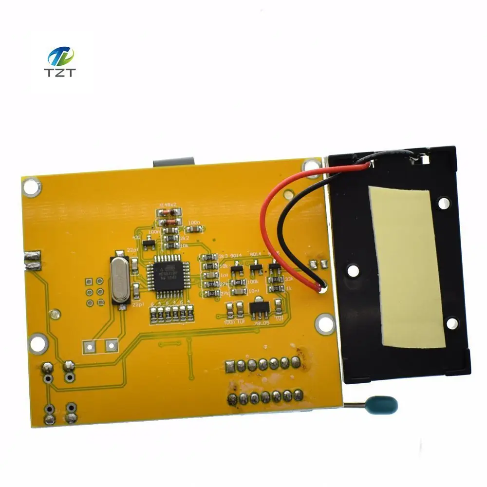 TZT teng 1pcs LCR-T3 Mega328 Transistor Tester Diode Triode Capacitance ESR Meter MOS/PNP/NPN L/C/R Well Working