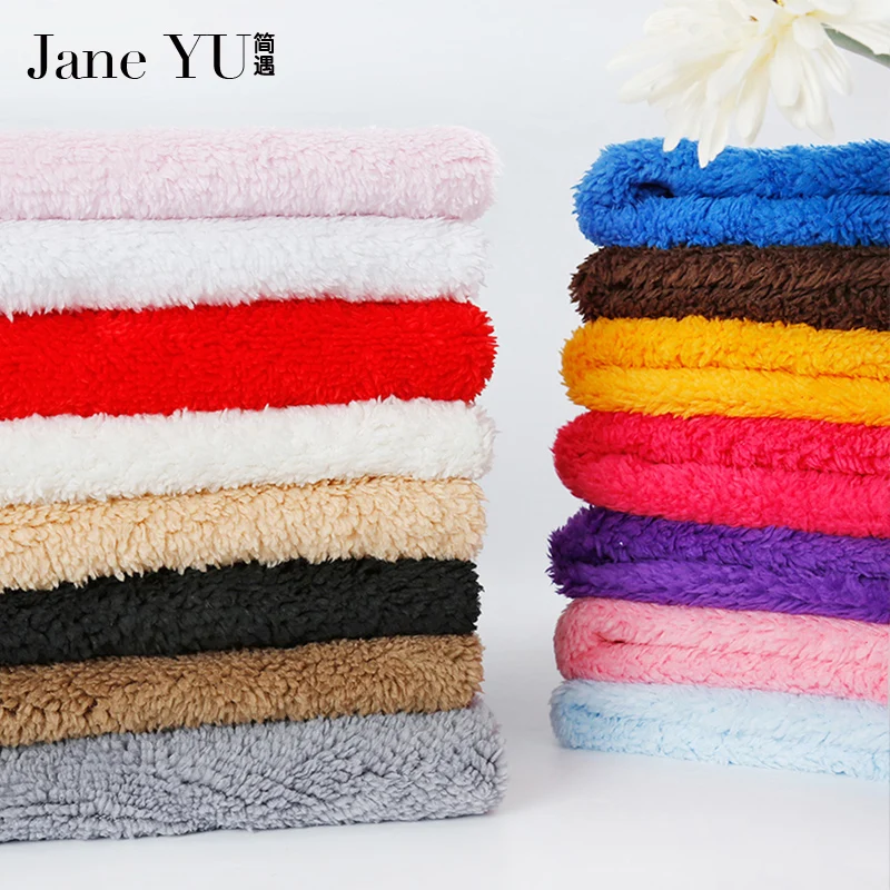 Супермягкая ткань ягненка JaneYU 100x160 см 13 цветов текстиль сделай сам