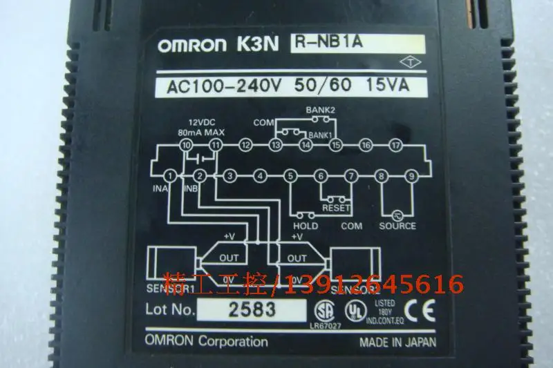 

[SA] OMRON control instrument digital panel table K3NR-NB1A 100% original imports of physical map