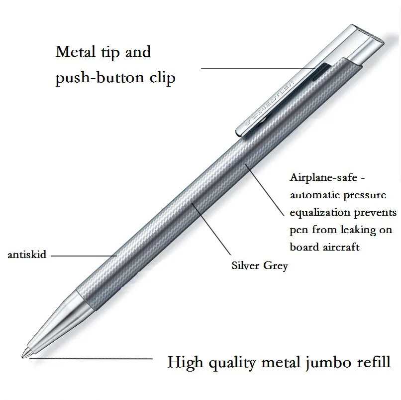 Elance шариковая ручка № 421 35; многоразового Выдвижной Шариковая ручка; с металическим наконечником на носке и кнопочное клип; синие чернила