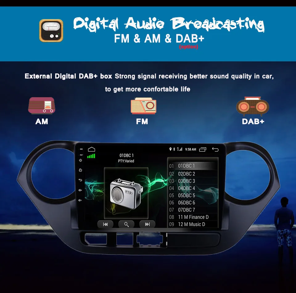 Flash Deal Octa Android 9.0 Car GPS Navigation DVD Player For Hyundai I10 2007-2013 - 2018 car stereo auto navi auto stereo multimedia unit 3 Flash Deal Octa Android 9.0 Car GPS Navigation DVD Player For Hyundai I10 2007-2013 - 2018 car stereo auto navi auto stereo multimedia unit 3