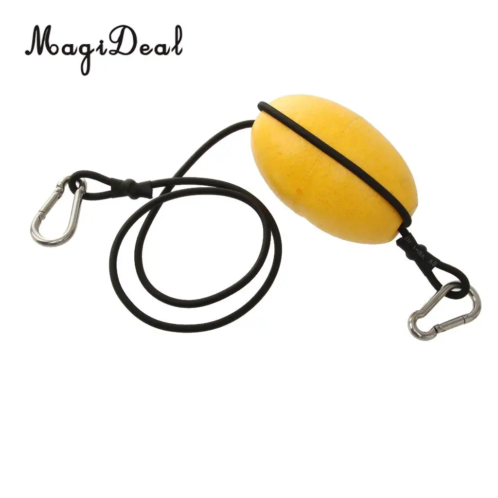 MagiDeal Large 32' Orange PVC Sea Anchor Drogue Drift Chute Sock Fits Marine Boat Up To 20'/6m + 29' Kayak Tow Rope Throw Line