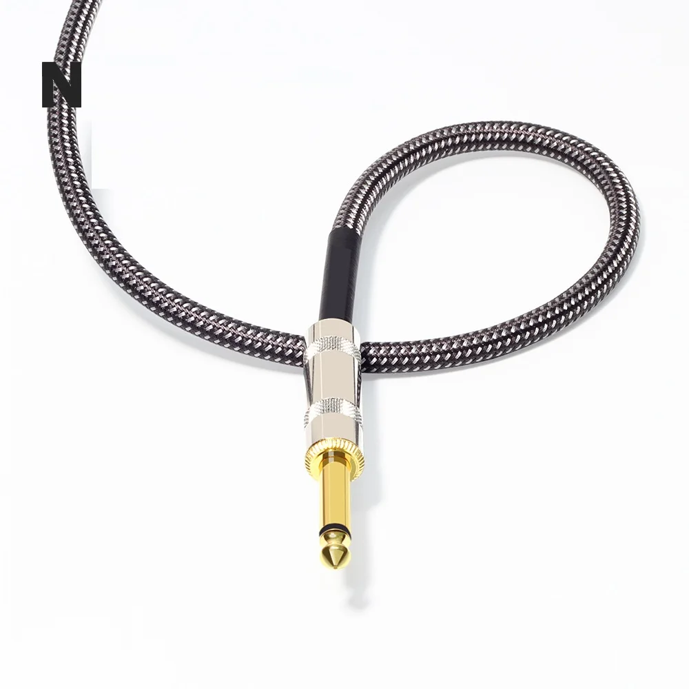 Аудио кабель моно 6 5 мм до 1/4 &quotTS Jack 3 35 штекер штекер|Кабели VGA| |