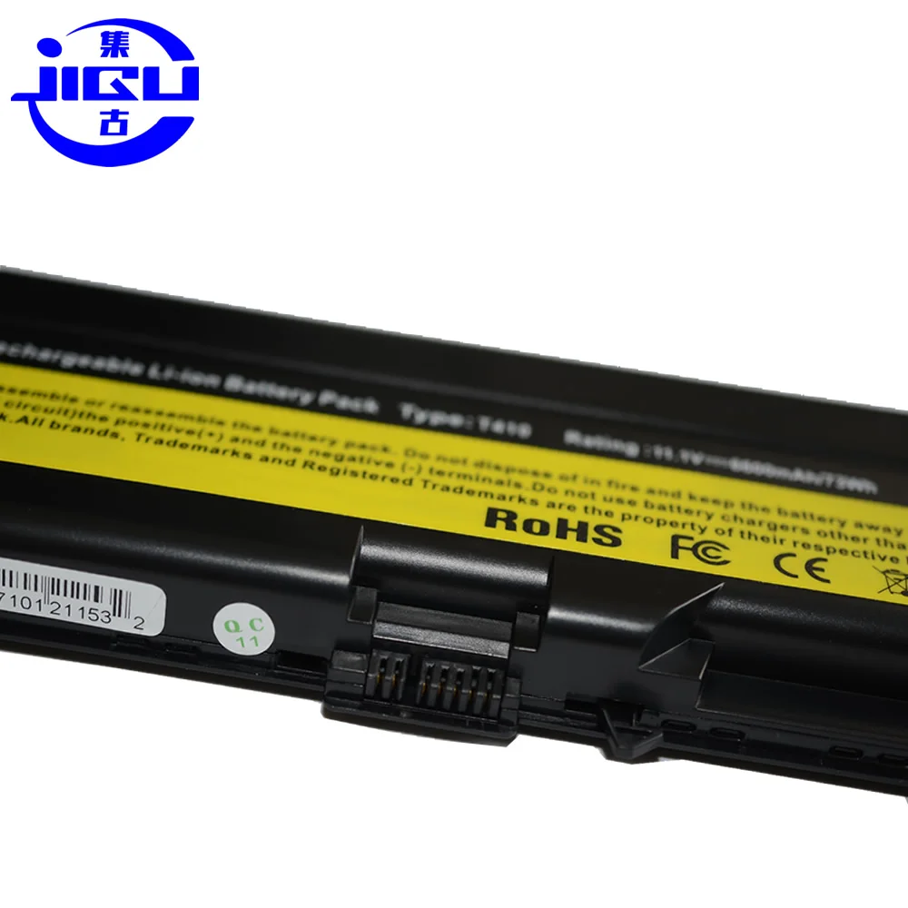 JIGU 9 ячеек Аккумулятор для ноутбука Lenovo ThinkPad L421 L510 L512 L520 SL410 SL510 T410 T410i T420 T510 T510i T520