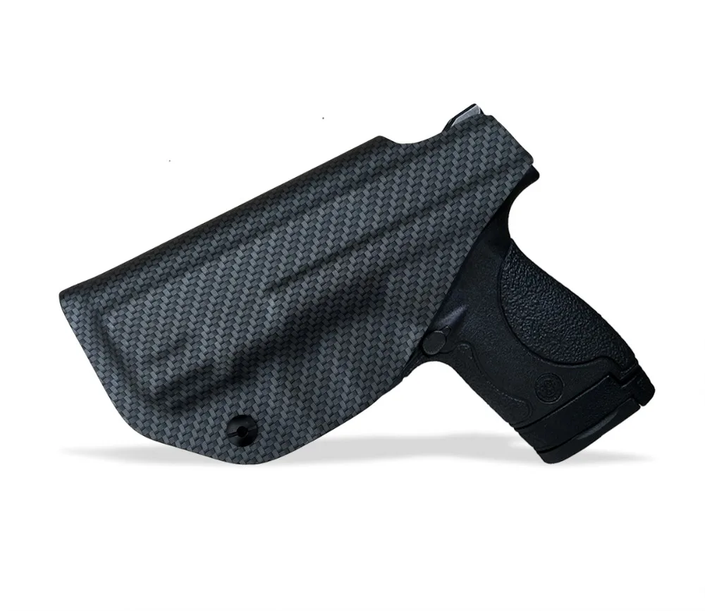 IWB/OWB Carbon Fiber KYDEX Holster Fits M&P Shield 9MM/.40 s&w Gun