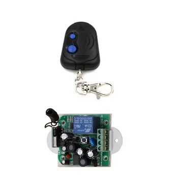 

315/433 1CH RF Wireless Remote Control Switch 85V 110V 120V 220V Simple Operation with Manual Button 1* Receiver+1* Transmitter