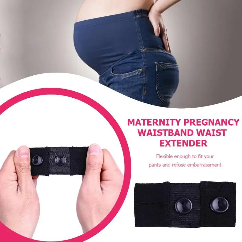 1/10 шт для беременных и матерей после родов пояс регулируемый эластичный пояс расширитель одежды брюки для беременных