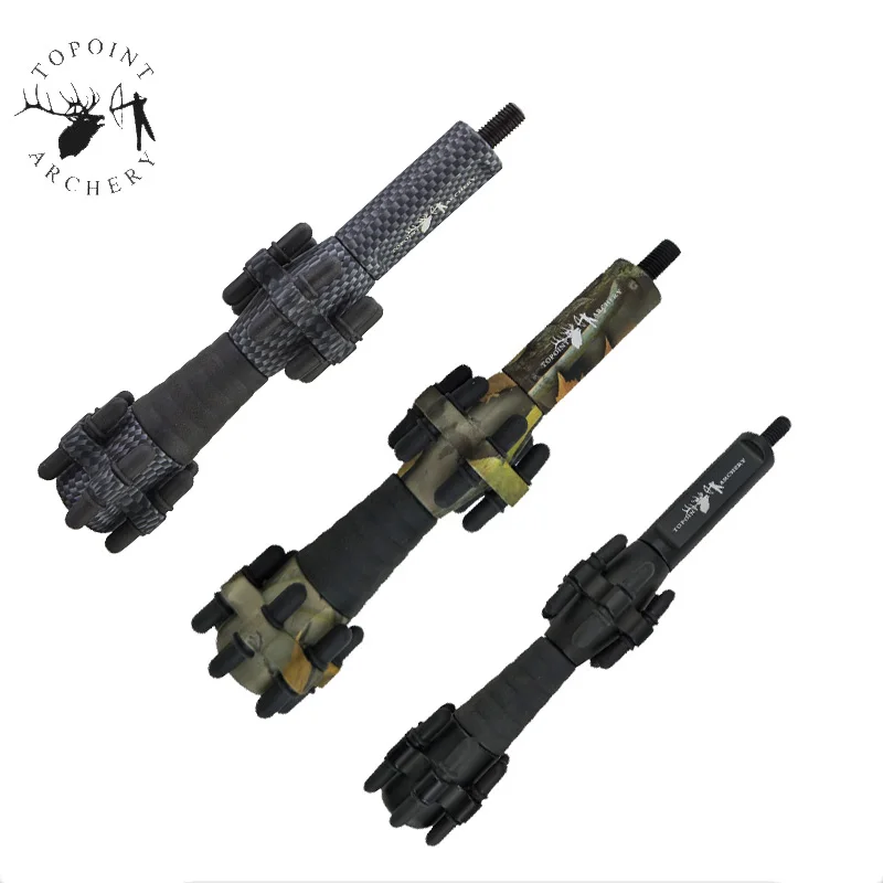 Archery Compound Bow Stabilizer 3 Colors Detachable Quick Release