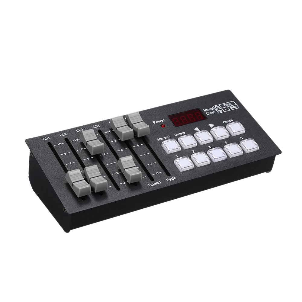 Вечерние DJ Мини DMX512 консоль сценический светильник контроллер перезаряжаемый аккумулятор портативный для вечерние концерты DJ шоу бар клуб паб