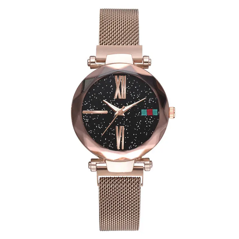 

Women Luxury Watches Ladies Rose Gold Watch Starry Sky Magnetic Female Wristwatch relogio feminino reloj mujer dropshipping