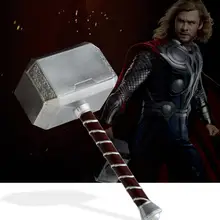 Косплей, молот Тора, 1:1, 44, cmThor, Громовой молот, фигурка, оружие, модель, фильм, ролевые игры, безопасная игрушка из искусственного материала, детский подарок